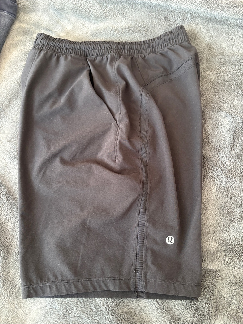EUC lululemon athletica Men's Black Performance Athletic Shorts size XS